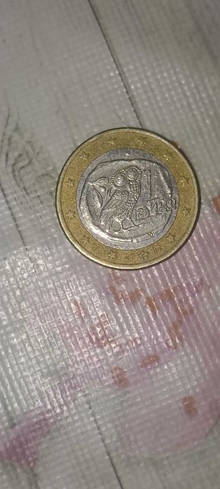 Moeda de 1€ mocho