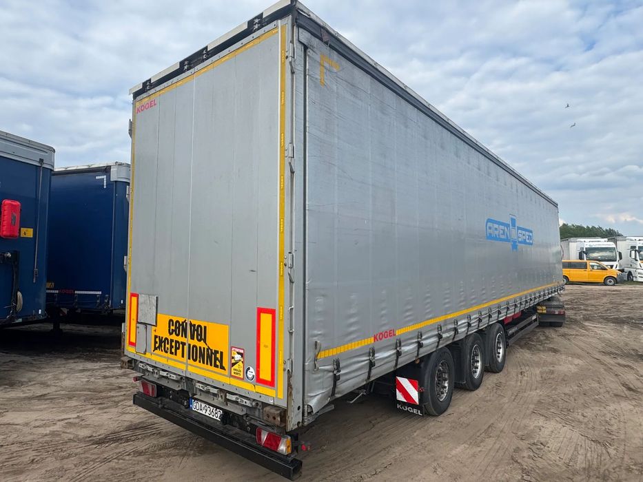 Kögel SN24 - MEGA - Coilmulde - poszerzana