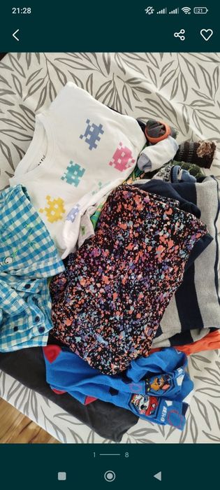 Zestaw paka dla chłopaka 110-116 spodnie bluza+ gratis