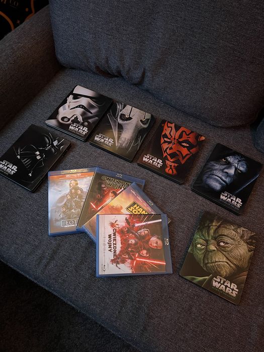 BluRay Star Wars Kolekcja filmow steelbook