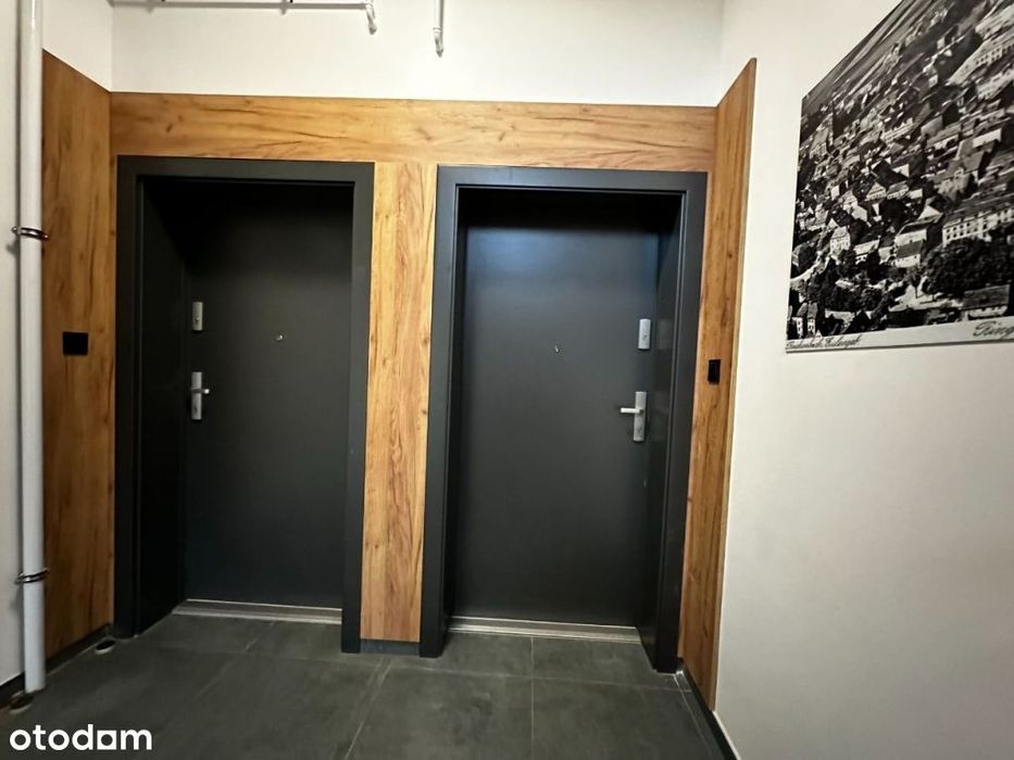 Nowe mieszkanie w centrum z ogródkiem