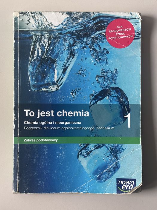 Podrecznik do chemii klasa 1 nowa era poziom podstawowy