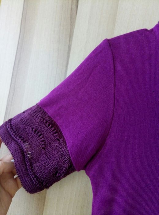 трикотажное платье-туника