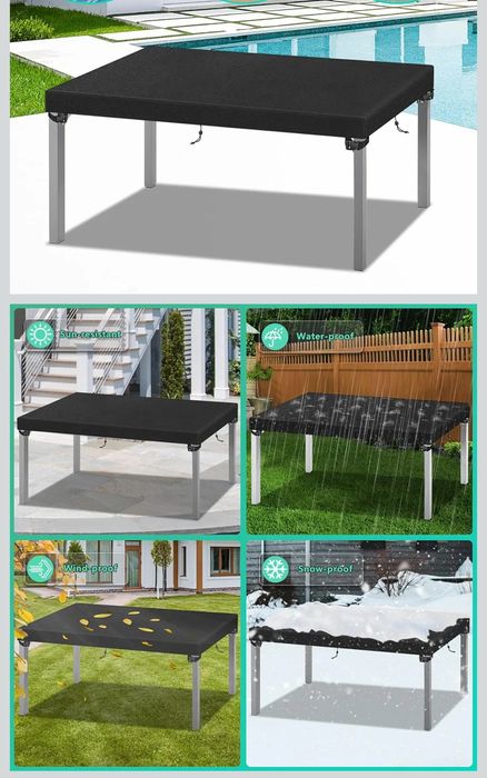 Pokrowiec plandeka na stół  ławkę