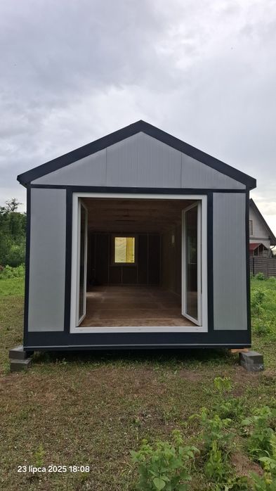 Domek mobilny całoroczny z płyty warstwowej 35m²