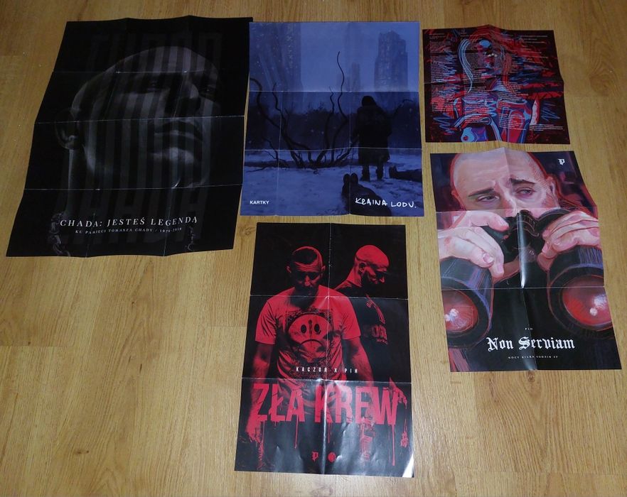 Breloki i dodatki do preorderów rapowych albumów
