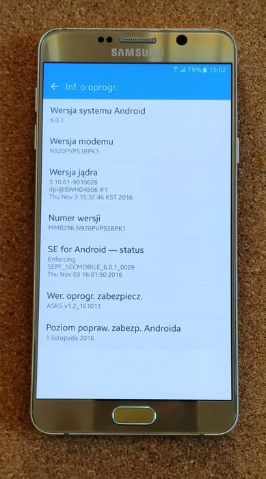 Samsung Galaxy note 5