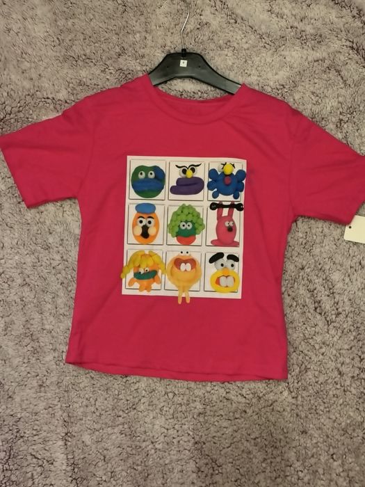 Koszulka malinowa 140