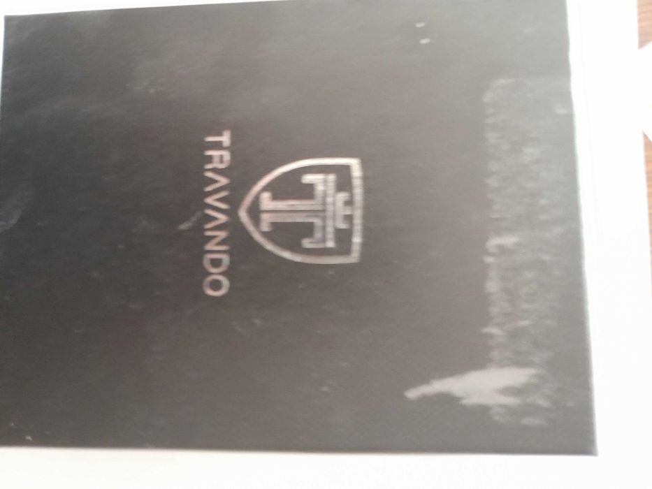 Portfel męski czarny Travando nowy
