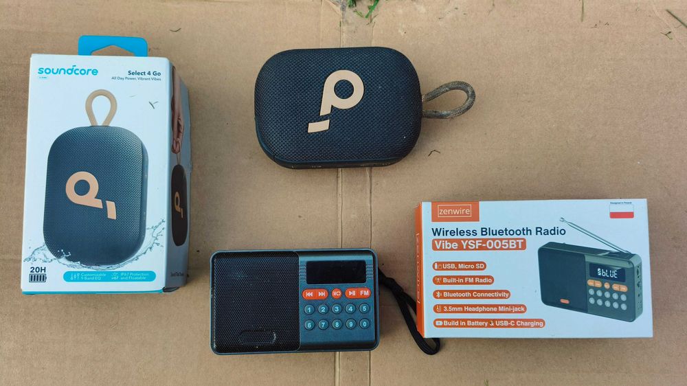 głośnik soundcore i radio