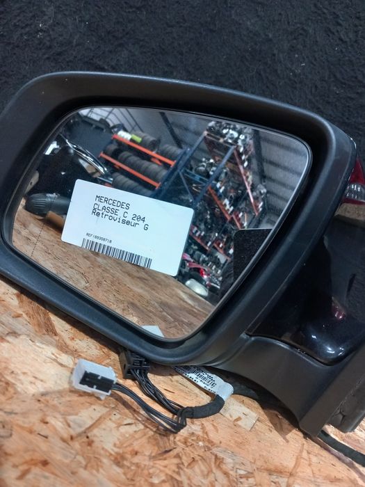 Espelho retrovisor elétrico esquerdo Mercedes Classe C W204