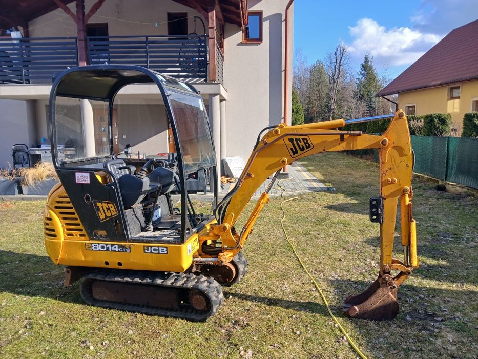 Minikoparka jcb801
