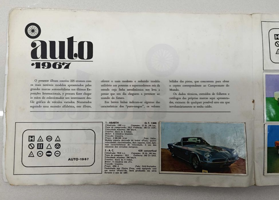 Caderneta AUTO 1967