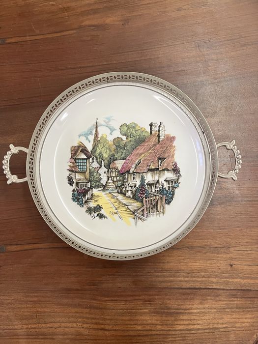 Saladeira de porcelana francesa