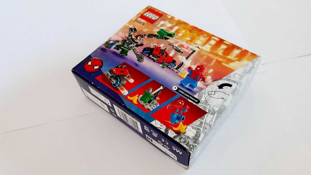 LEGO Marvel 76275 Motorcycle Chase Spider-Man vs Doc Ock selado