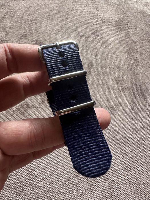 Pasek nato 22mm nowy granatowy casio seiko bulova