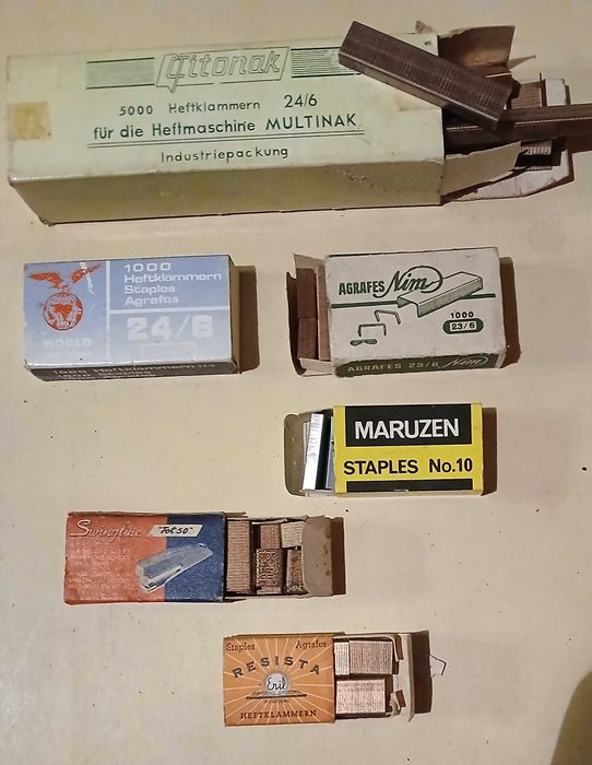 VIARCO e materiais de escritório / papelaria antigos