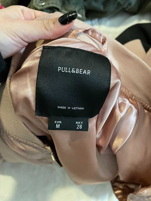 Quispo rosa pastel pull&bear pouco usado.