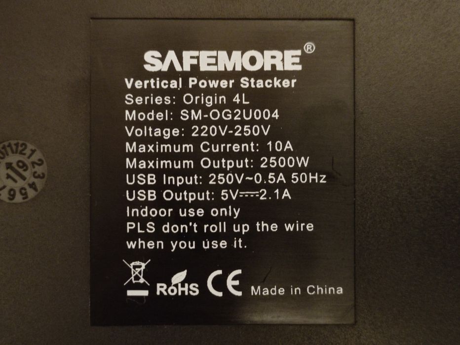 Extensão Elétrica 15 Tomadas + 2 USB