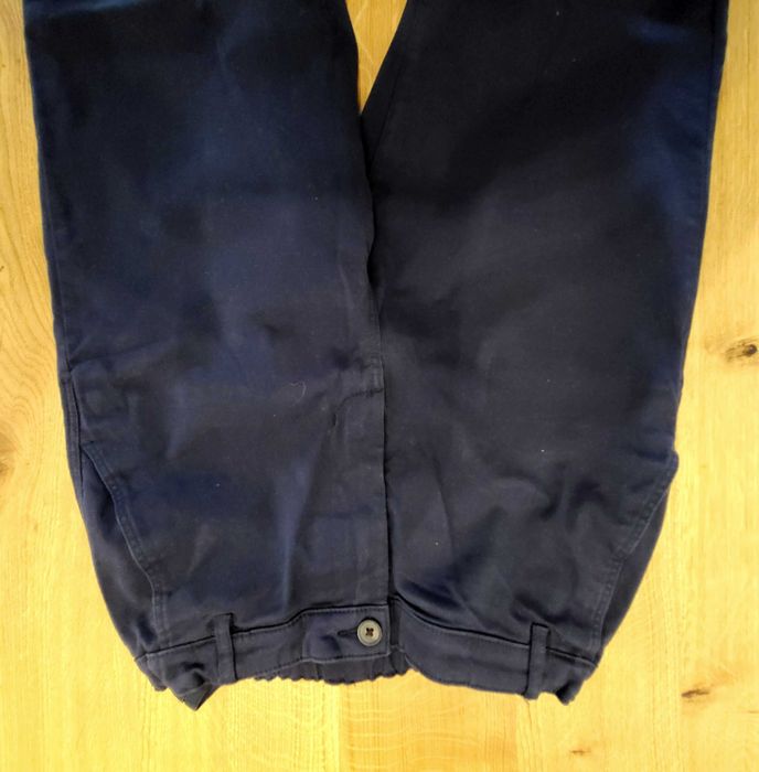 Spodnie jeansowe H&M granatowe Rozmiar Junior 164cm - stan super!