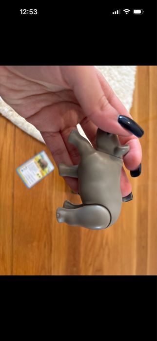 brinquedo playmobil rinoceronte