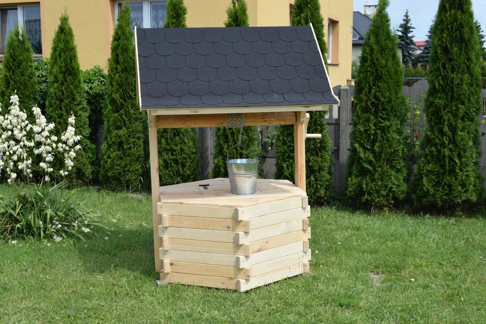 Studnia Ogrodowa, Ozdobna, Góralska, Drewniana