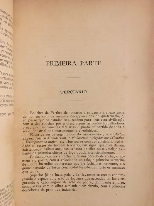 Paleoethologia Portugueza (1888) /Alarcão: Lições de Pré-História
