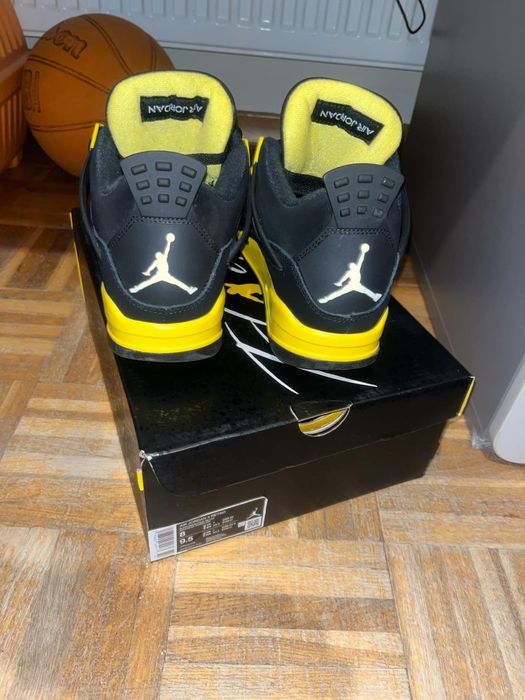 Buty Nike air jordan 4 retro yellow thunder Prosze zobaczyć opis