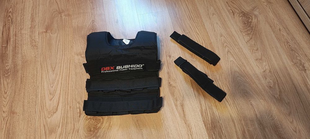 Kamizelka obciążeniowa DBX Bushido, nieużywana + woreczki na obciążenie
