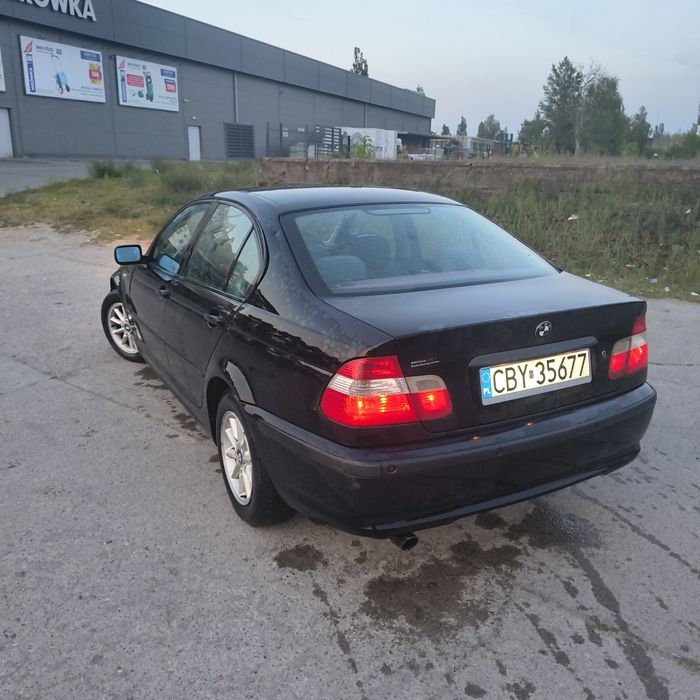 BMW E46 316i czarne