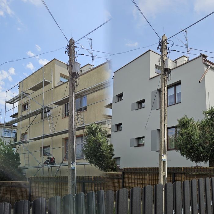 Mycie i malowanie elewacji, Mycie kostki , Mycie dachów