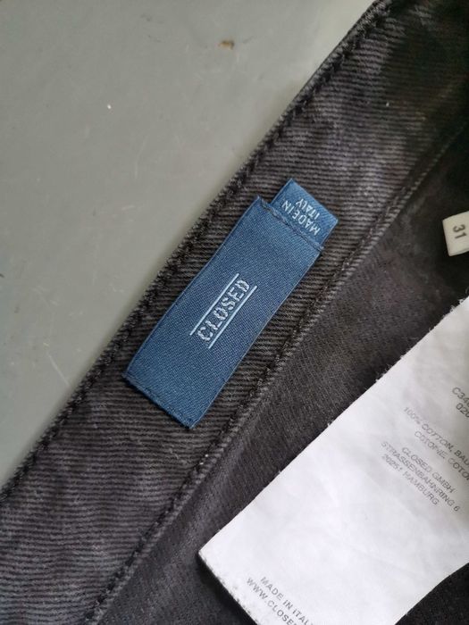 джинси closed чоловічі чорні завужені