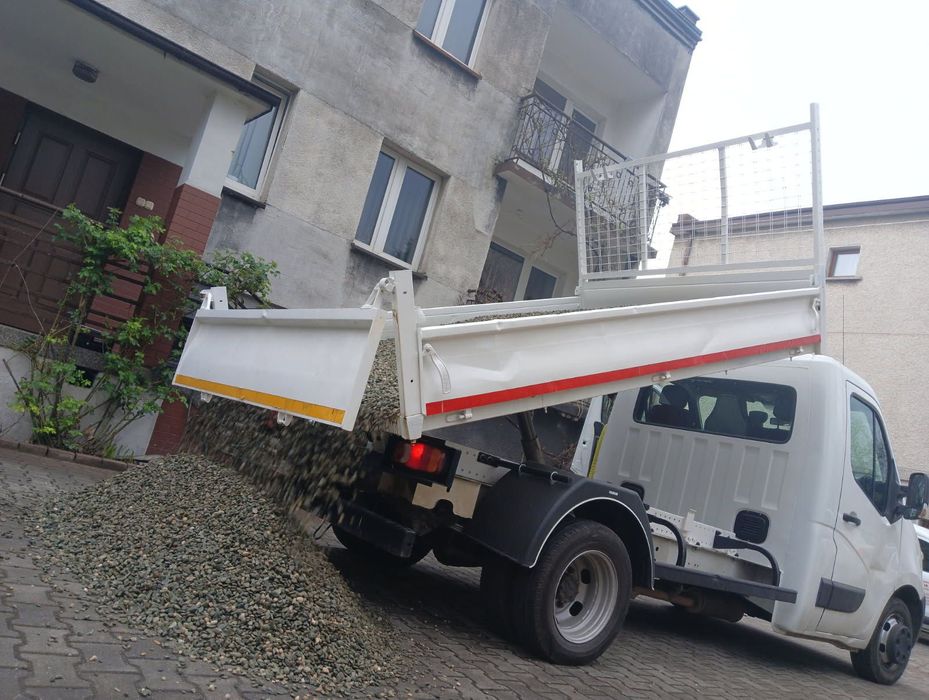 Wynajem master Iveco  wywrotka/ kiper do 3.5t