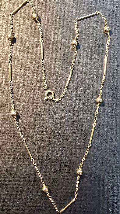 Colar em ouro amarelo