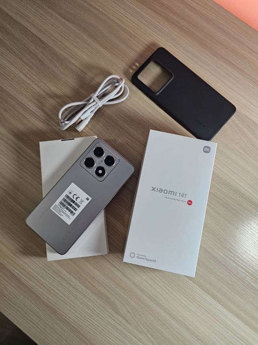 Xiaomi 14T 12GB / 256GB – Titan Gray (Como Novo)