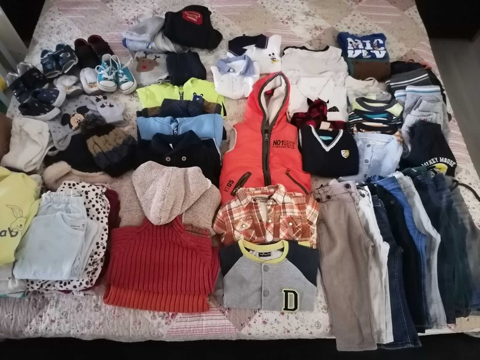 Roupa para menino 1 ano (74 a 80cm)