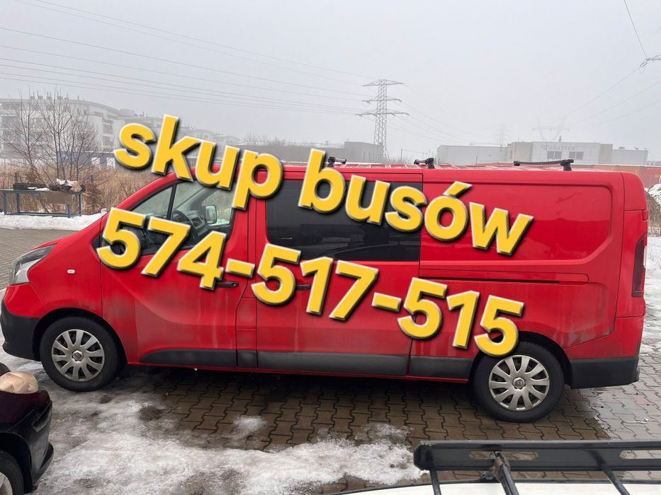 Skup busów dostawcze izoterma man mercedes fiat Peugeot iveco sprinter
