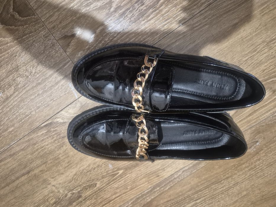 Półbuty damskie  czarne