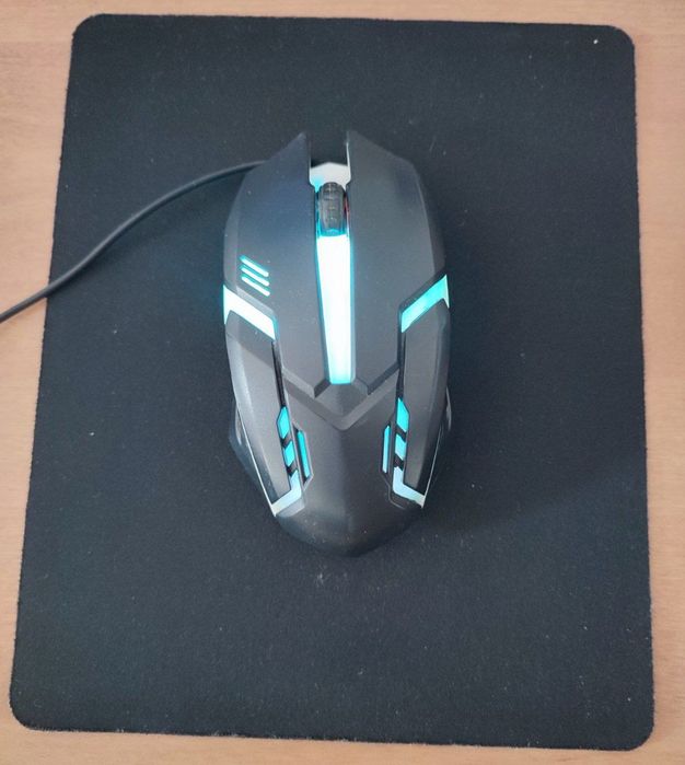Mouse Gamer RGB com fio
