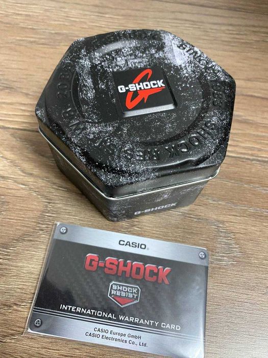 Casio G-Shock GA-100 годинник оригінал чорний чоловічий