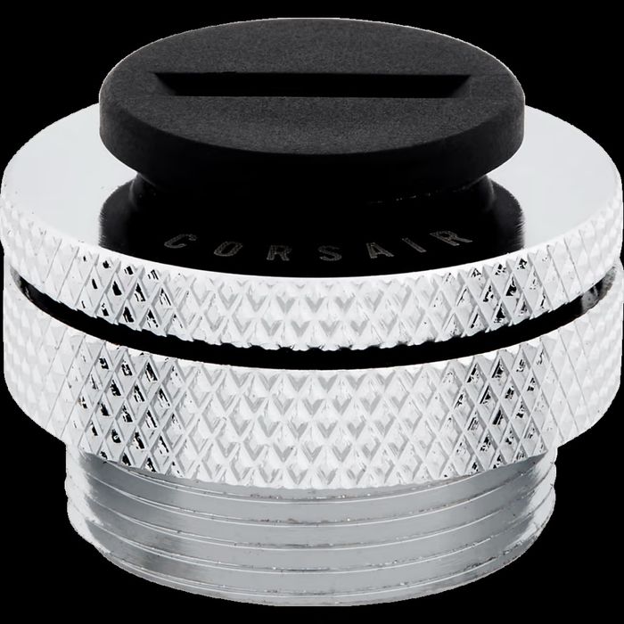 CORSAIR Hydro X Series XF Fill Port Adapter – Chrome64286332996098120