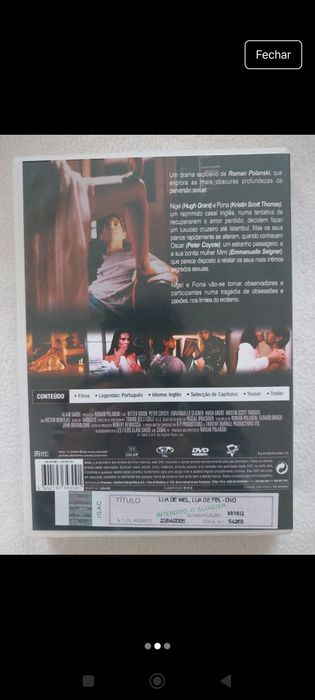 DVD lua de mel lua de fel