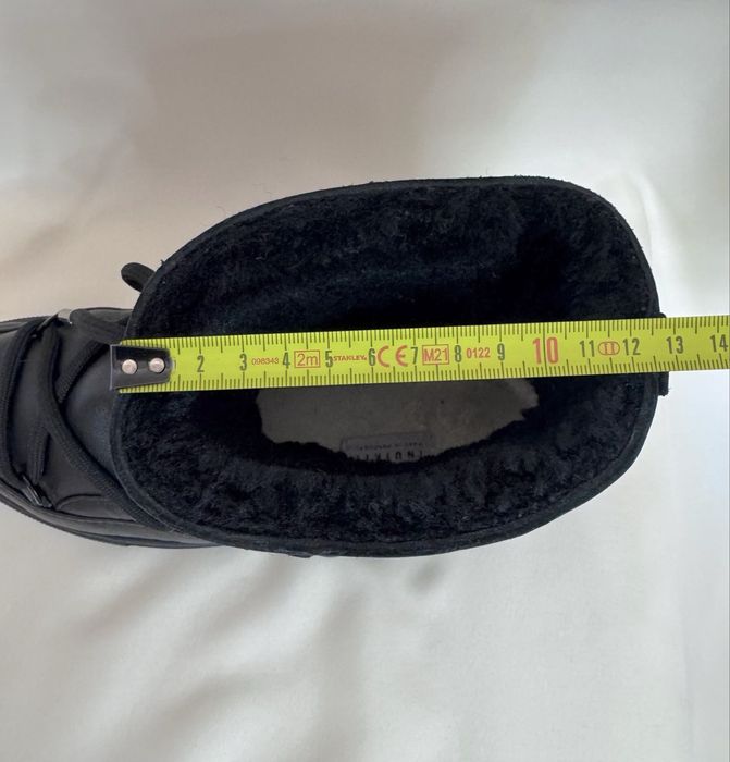 INUIKII Classic Leather Black Шкіряні зимові чоботи (41 р. / 27 см)