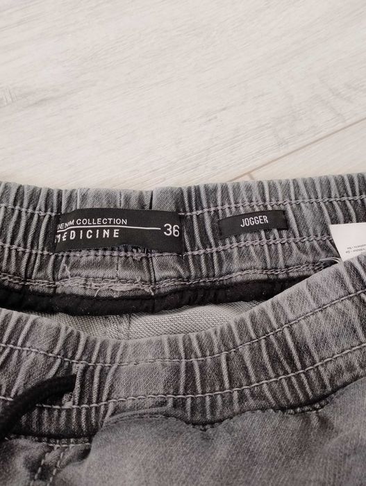 Spodnie jeansowe męskie jogger MEDICINE roz.36