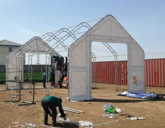 Hala namiotowa magazynowa Całoroczna Namiot przemysłowy PRODUCENT