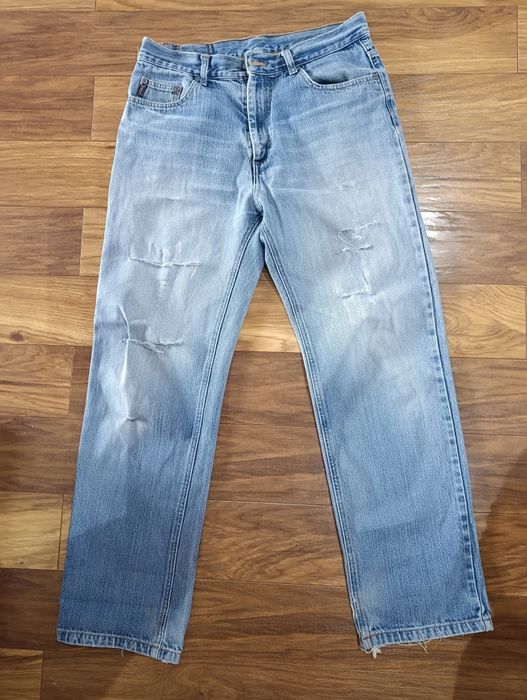 Spodnie jeansowe Easy rozm XL -2XL wymiary na fotkach. 100 % cotton