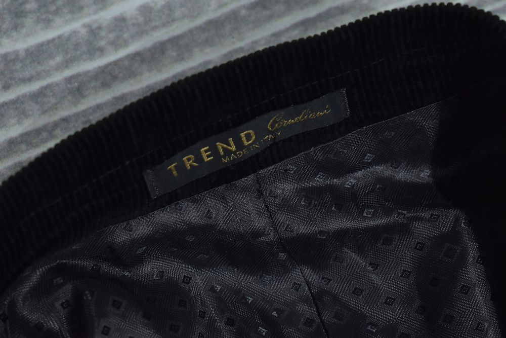 Corneliani Trend Brązowy Bawełniany Płaszcz Z Wełnianą Podszewką 52