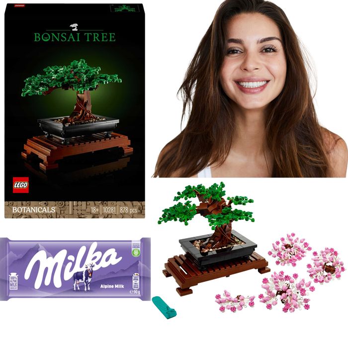 Prezent dla dziewczyny LEGO ICONS 10281 Drzewko bonsai Gratis! HIT!