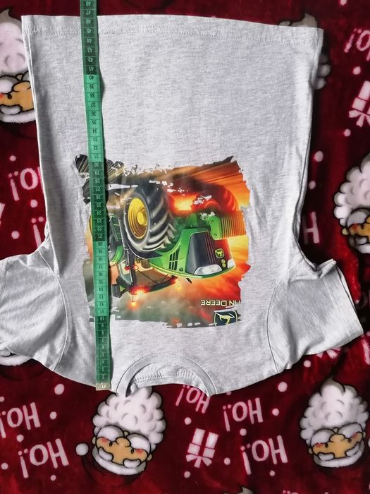 T-shirt bawełna traktor dla chłopca