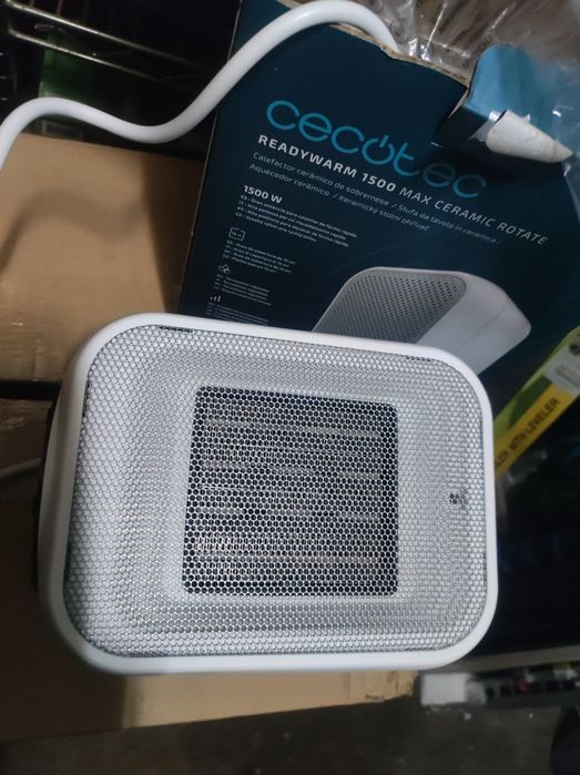 Aquecedor de mesa oscilante